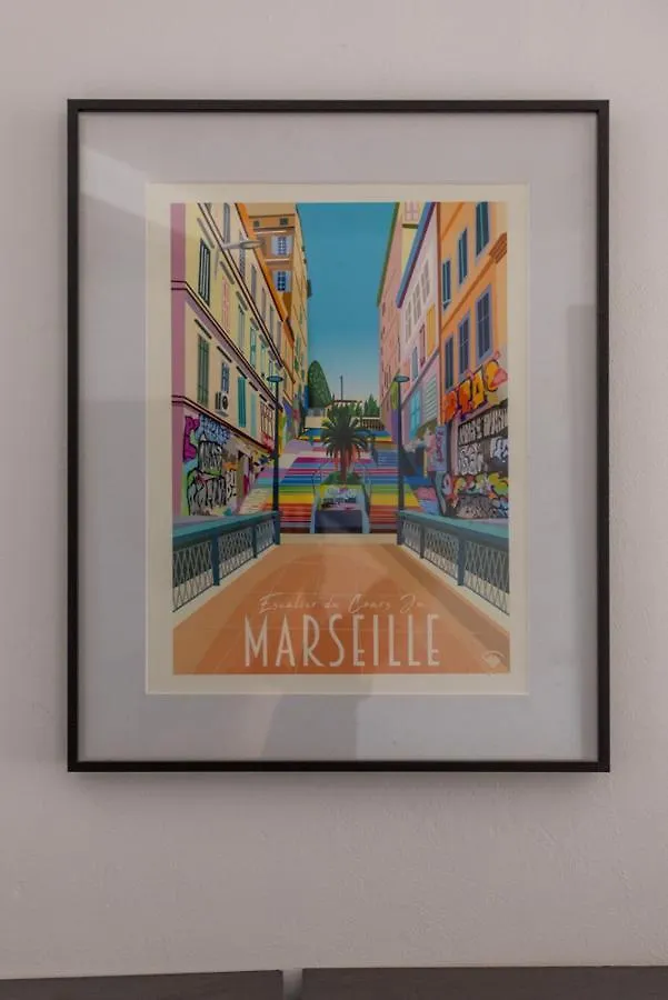 90M2 Renove - Terrasse En Plein Coeur De Marseille Apartment